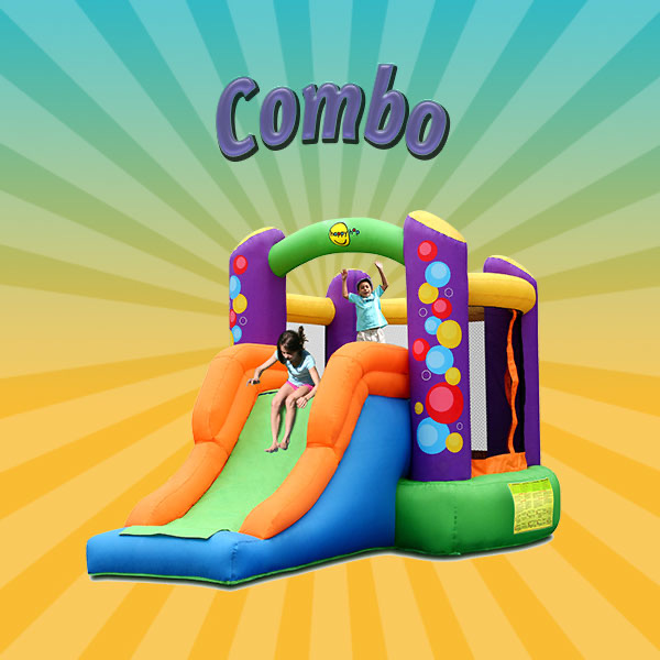 Hüpfburg Combo (Nylon) mieten – Leipzig, ab 59 €/Tag