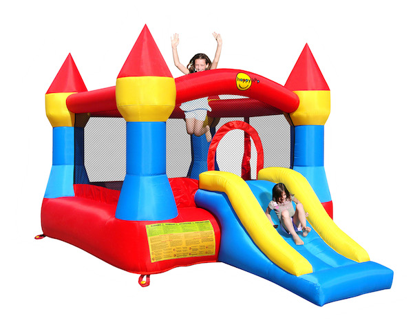 Hüpfburg Prinzessinnenschloss Blau (Nylon) mieten – Leipzig, ab 59 €/Tag – 2