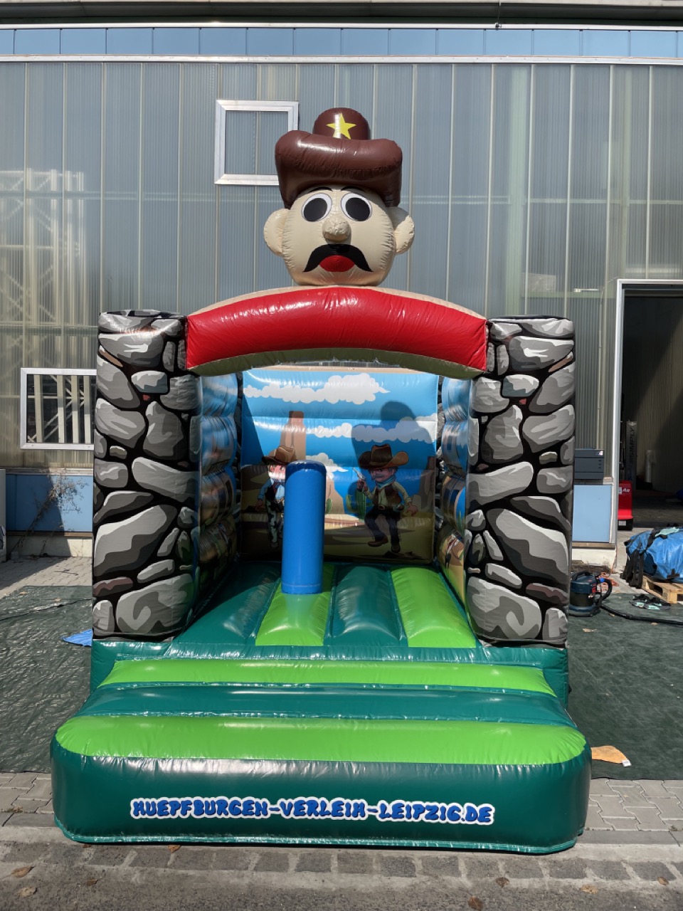 Hüpfburg „Cowboy“ mieten – Leipzig, ab 89 €/Tag – 2