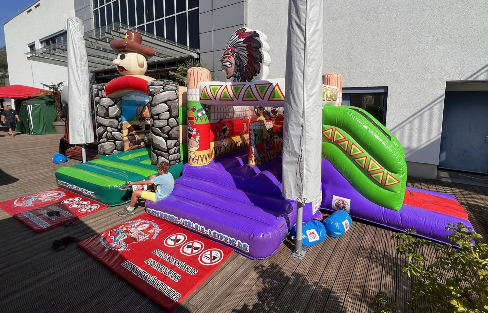 Hüpfburg „Indianer“ mieten – Leipzig, ab 109 €/Tag – 3