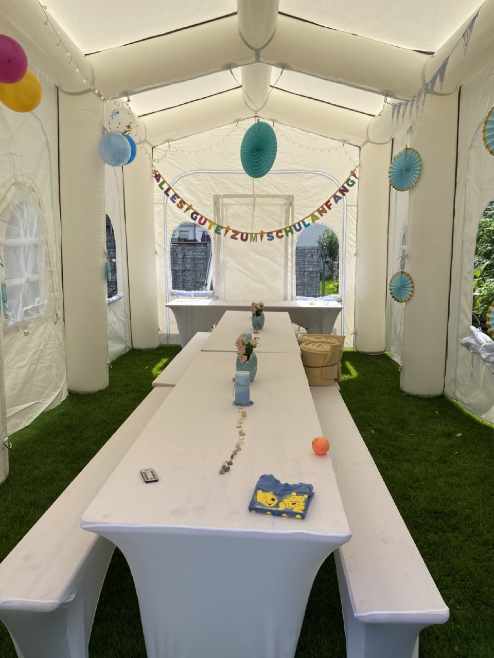aufblasbares Partyzelt 3,5m x 6,5m mieten – Leipzig, ab 149 €/Tag – 3