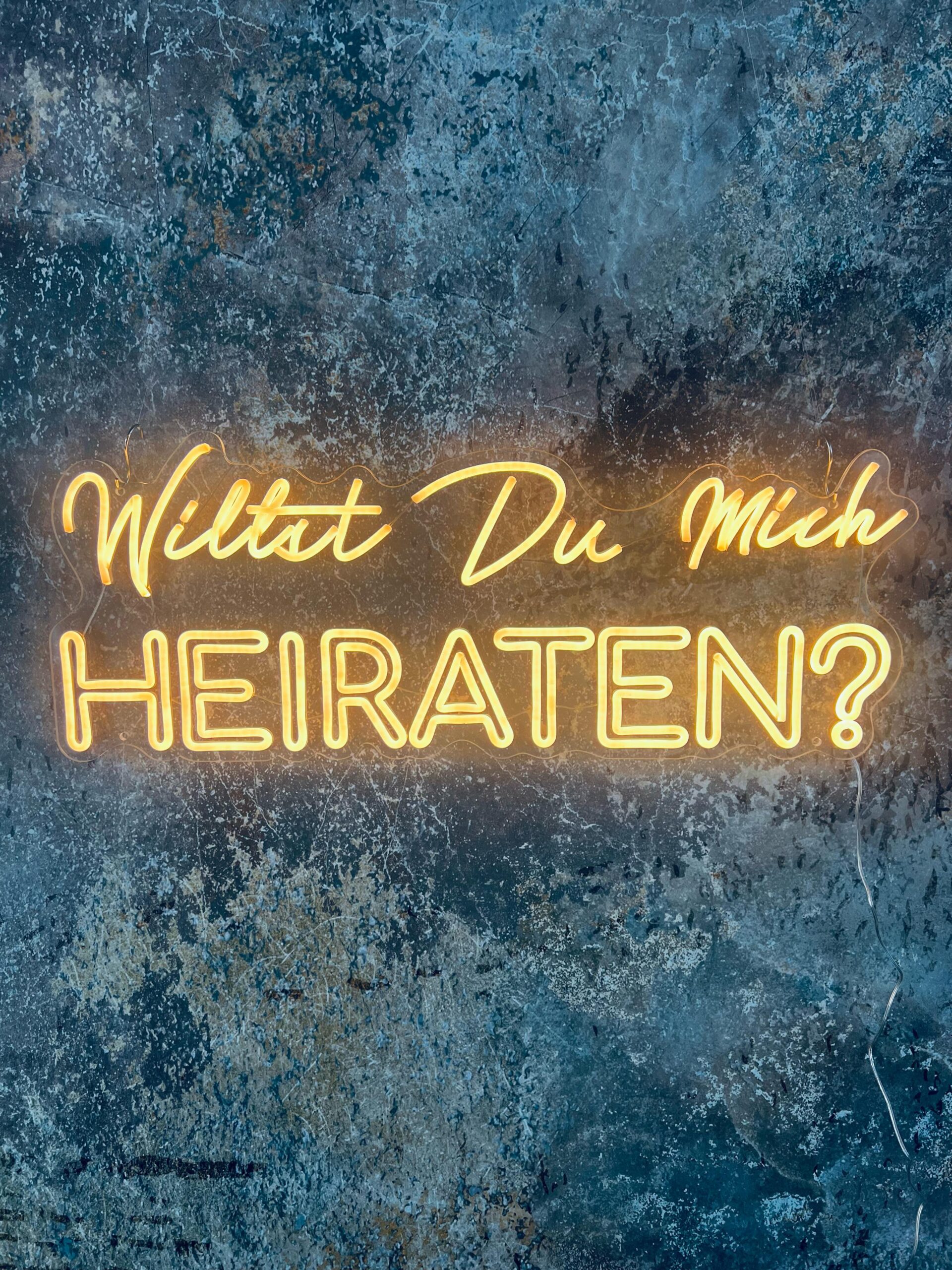 NEON-Leuchtschild „Willst du mich heiraten“ mieten – Leipzig, ab 79 € (Fr–Mo) – 3