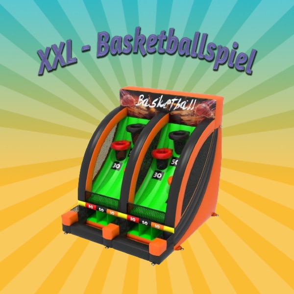 aufblasbares Basketballspiel mieten – Leipzig, ab 109 €/Tag