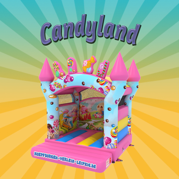 Hüpfburg „Candyland“ mieten – Leipzig, ab 109 €/Tag
