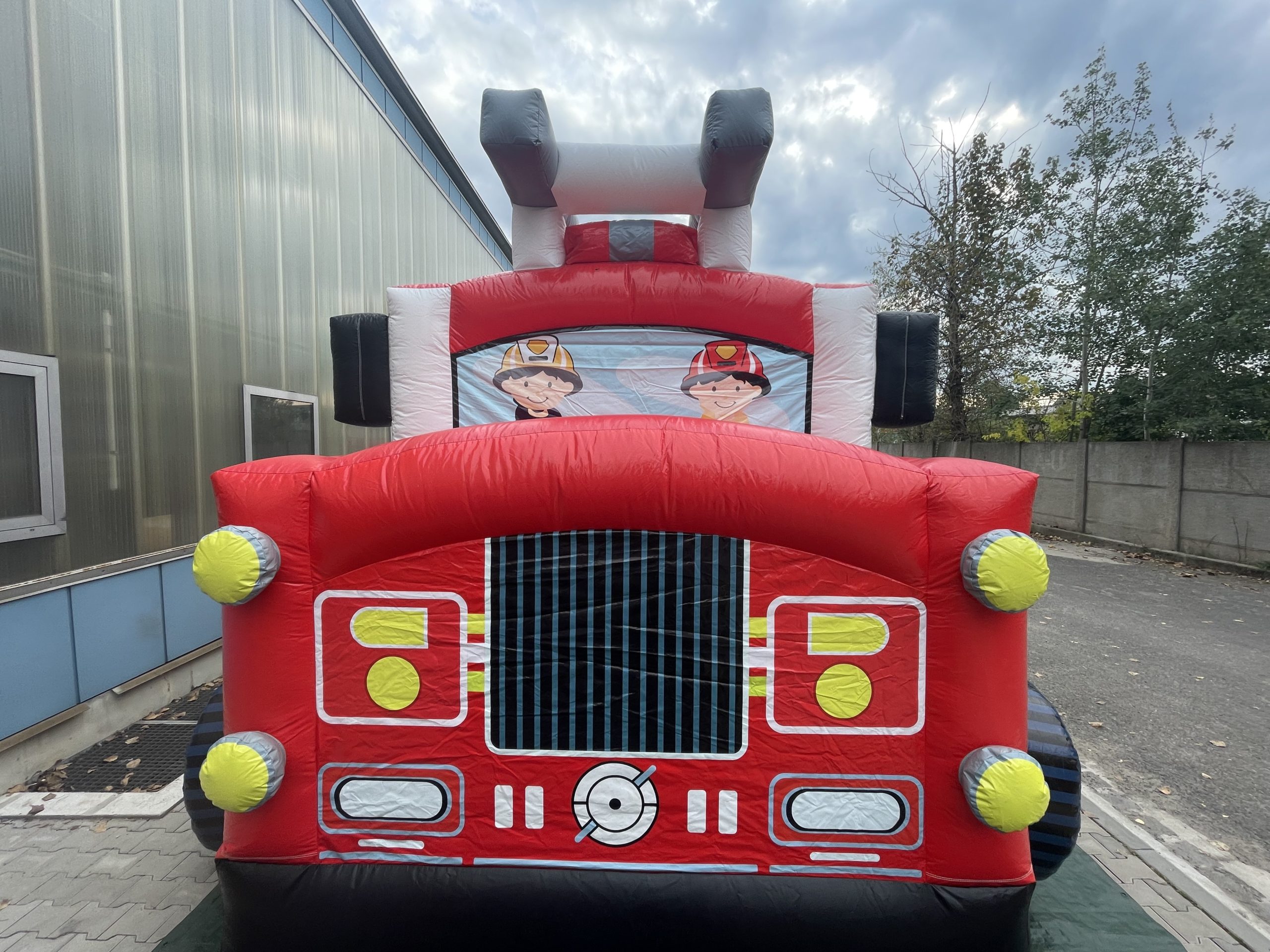 Hüpfburg Feuerwehrauto mieten – Leipzig, ab 149 €/Tag – 4