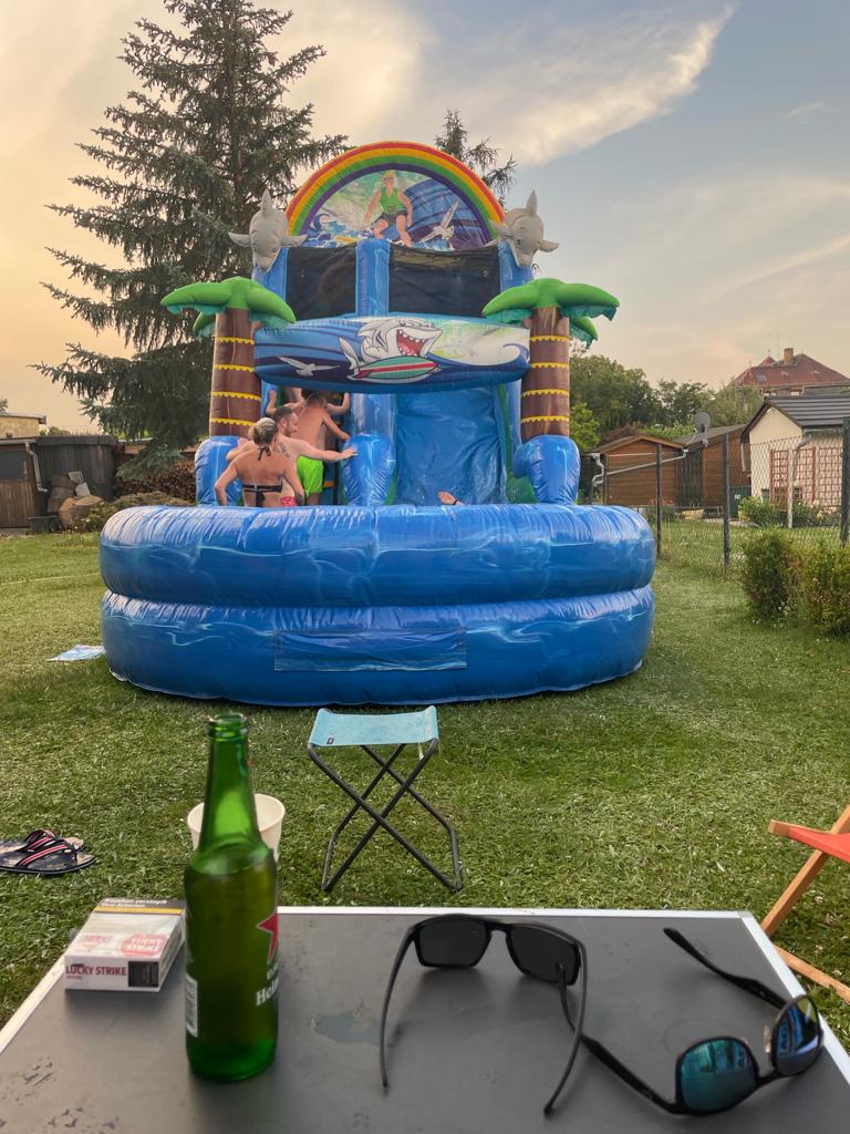 Mega Wasserrutsche mit Pool mieten – Leipzig, ab 219 €/Tag – 4