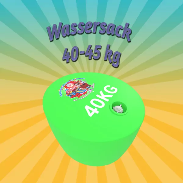 Wassersack 40kg (zur Befestigung) mieten – Leipzig, 5 € pauschal