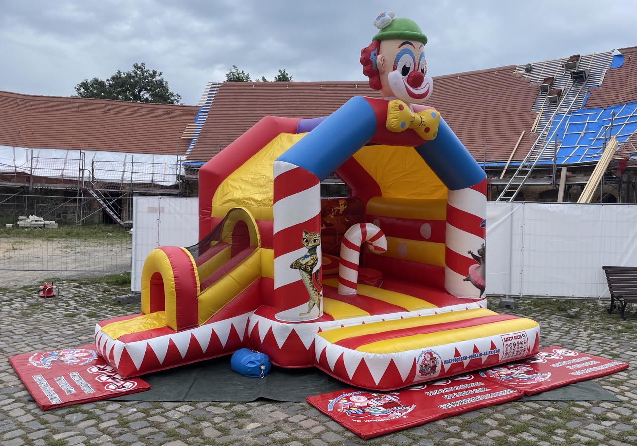 Hüpfburg „Zirkus-Clown“ (IPS System) mieten – Leipzig, ab 149 €/Tag – 3