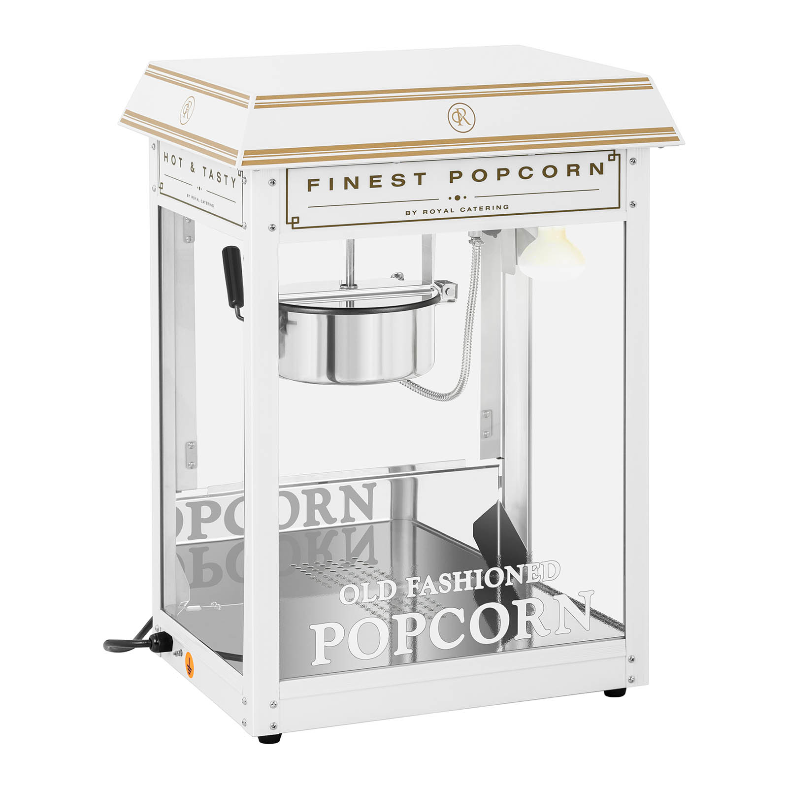 Wedding-Popcornmaschine XXL Weiß / Gold mieten – Leipzig, ab 69 €/Tag – 4