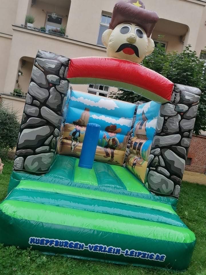 Hüpfburg „Cowboy“ mieten – Leipzig, ab 89 €/Tag – 4