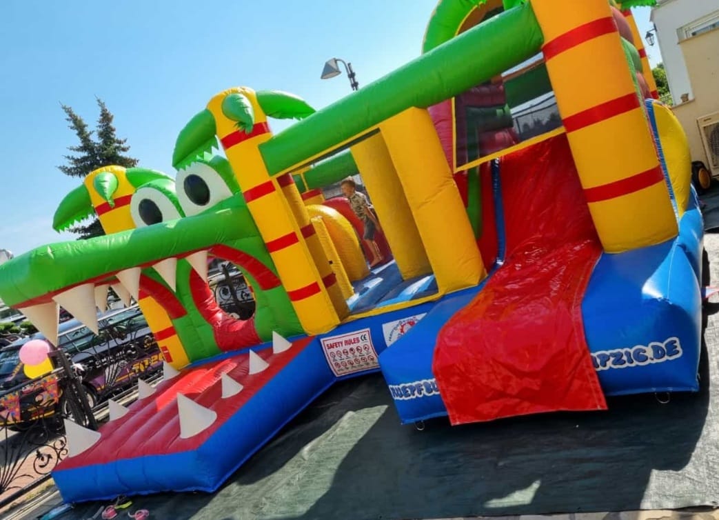 Hüpfburg Krokodil mieten – Leipzig, ab 189 €/Tag – 4