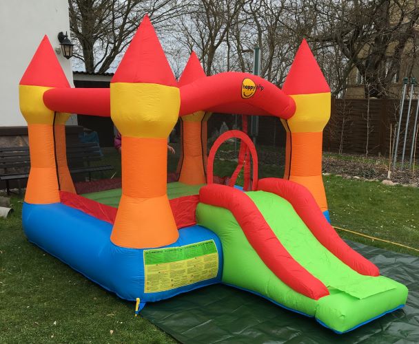 Hüpfburg Prinzessinnenschloss Orange (Nylon) mieten – Leipzig, ab 59 €/Tag – 3