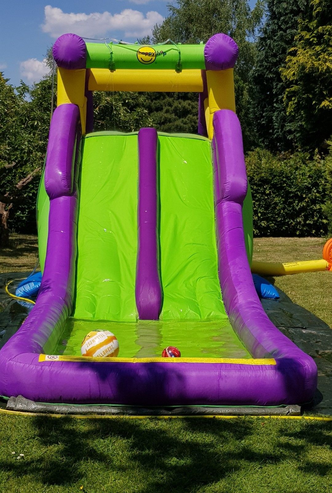 Wasserrutsche TWIN mit Pool (Nylon) mieten – Leipzig, ab 69 €/Tag – 3