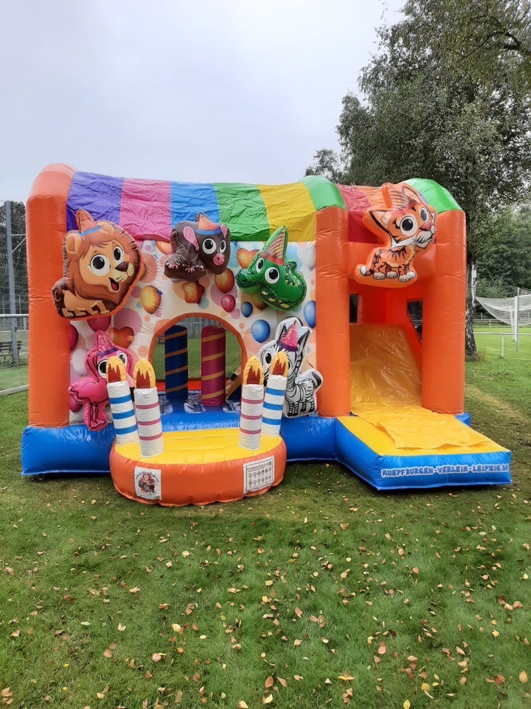 Multiplay Hüpfburg „Geburtstagsparty“ mieten – Leipzig, ab 149 €/Tag – 2