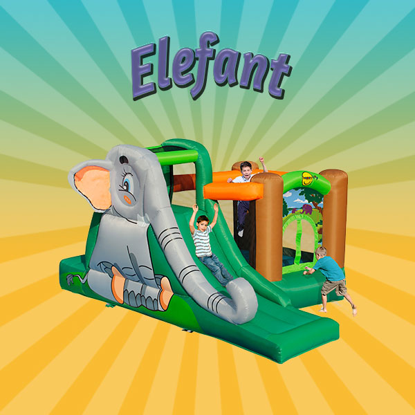 Hüpfburg Elephant (Nylon) mieten – Leipzig, ab 69 €/Tag