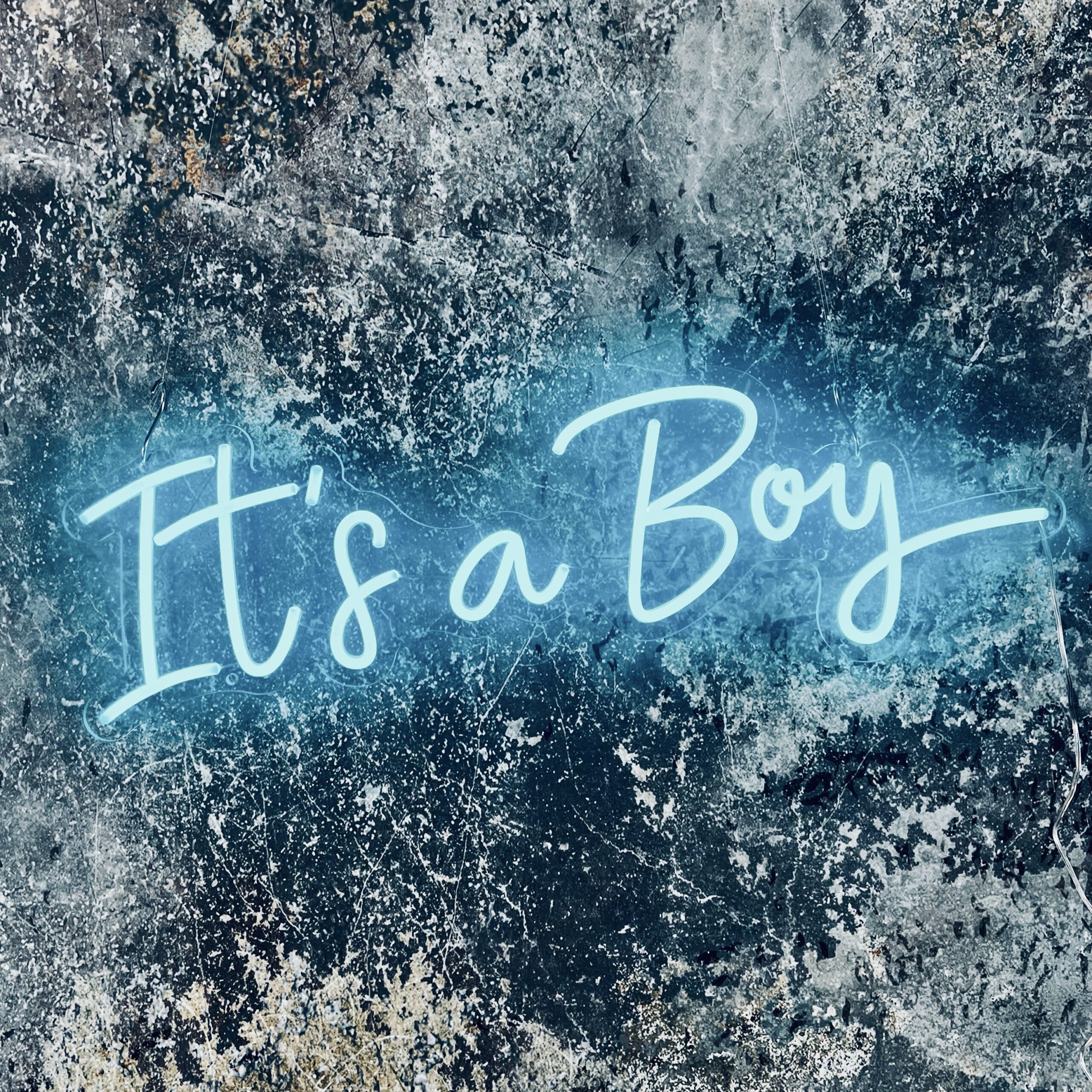 NEON-Leuchtschild „It's a Boy“ 32 x 80 cm mieten – Leipzig, ab 69 € (Fr–Mo) – 3