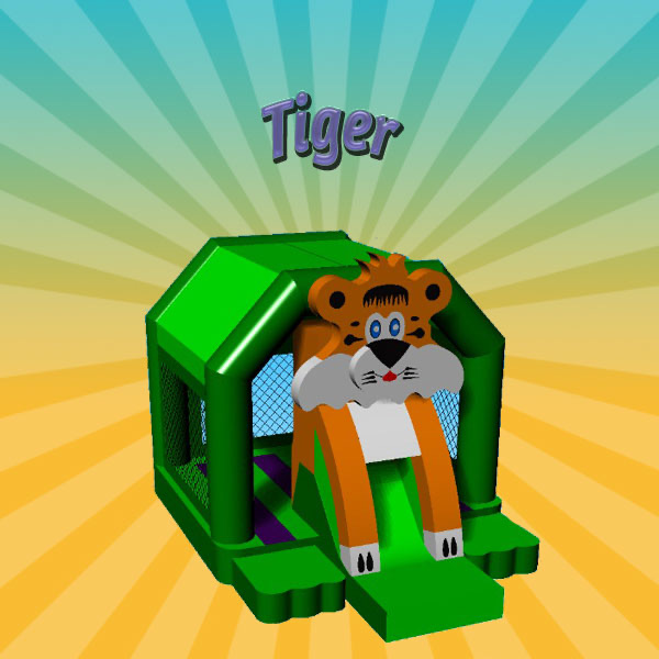 Hüpfburg „Tiger“ (IPS System) mieten – Leipzig, ab 189 €/Tag