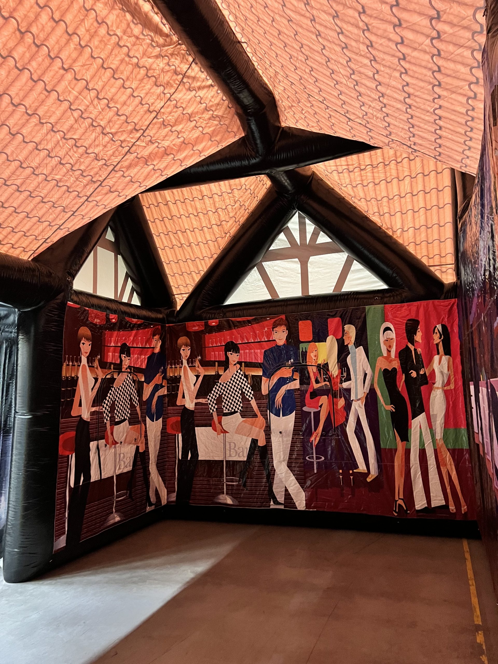 aufblasbares Partyzelt im Irish Pub Design 8 x 5m mieten – Leipzig, ab 289 €/Tag – 4