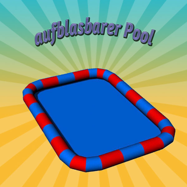 aufblasbarer Pool 6x8m mieten – Leipzig, ab 109 €/Tag