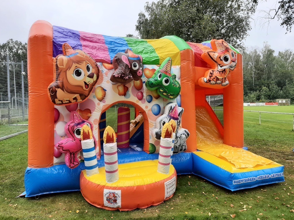 Multiplay Hüpfburg „Geburtstagsparty“ mieten – Leipzig, ab 149 €/Tag – 3