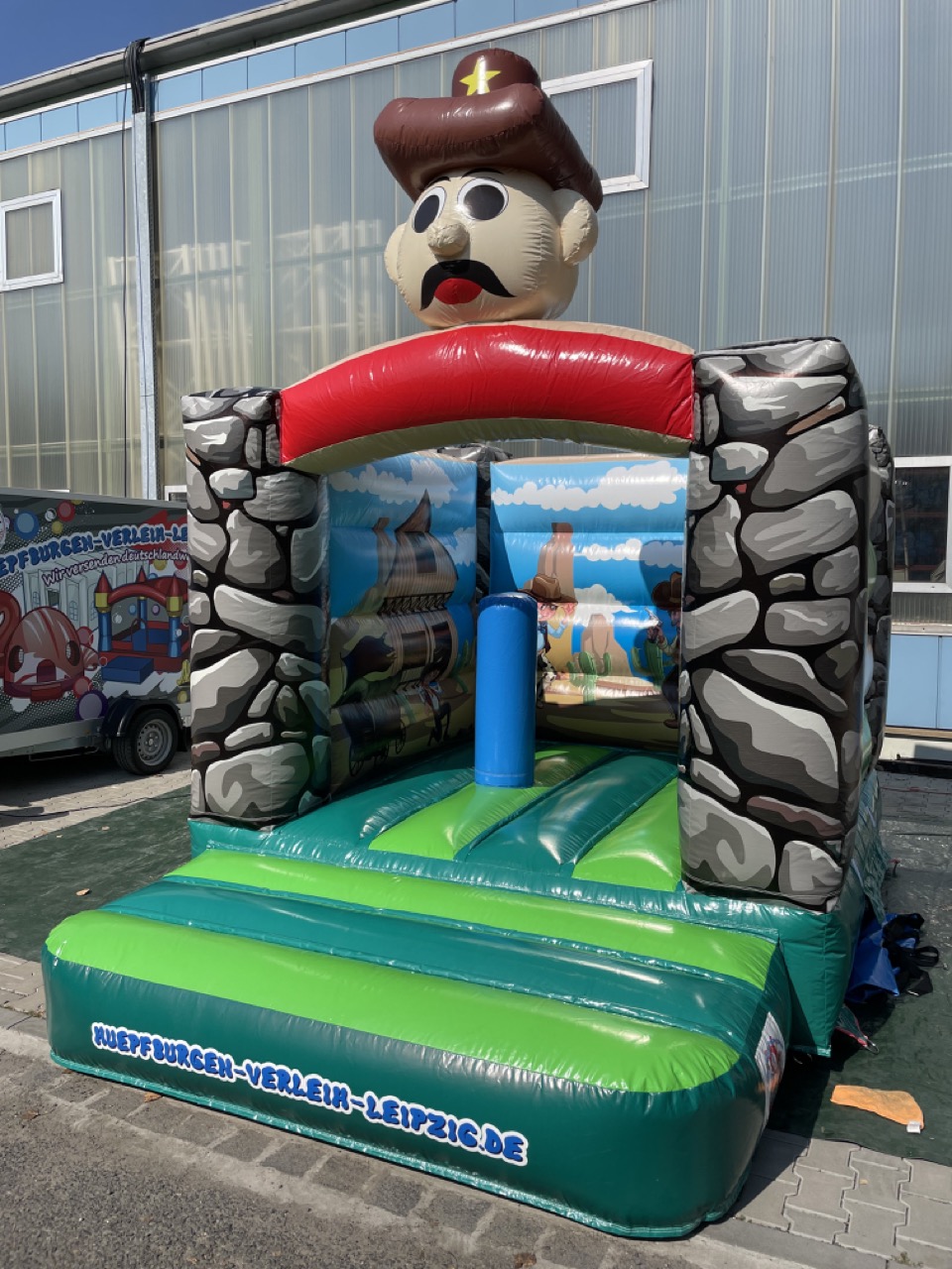 Hüpfburg „Cowboy“ mieten – Leipzig, ab 89 €/Tag – 5