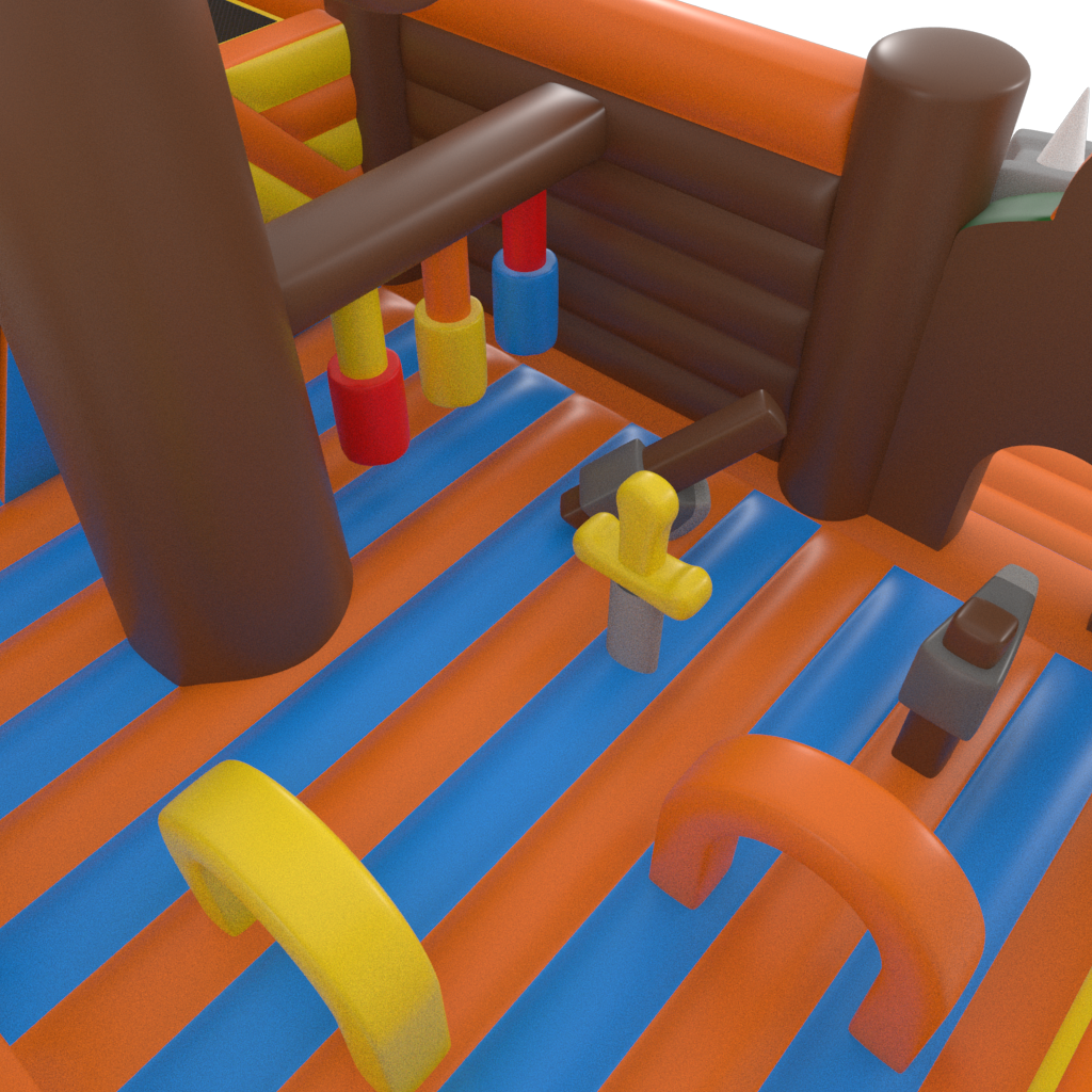 Hüpfburg Multiplay „Wikingerschiff“ mieten – Leipzig, ab 189 €/Tag – 5