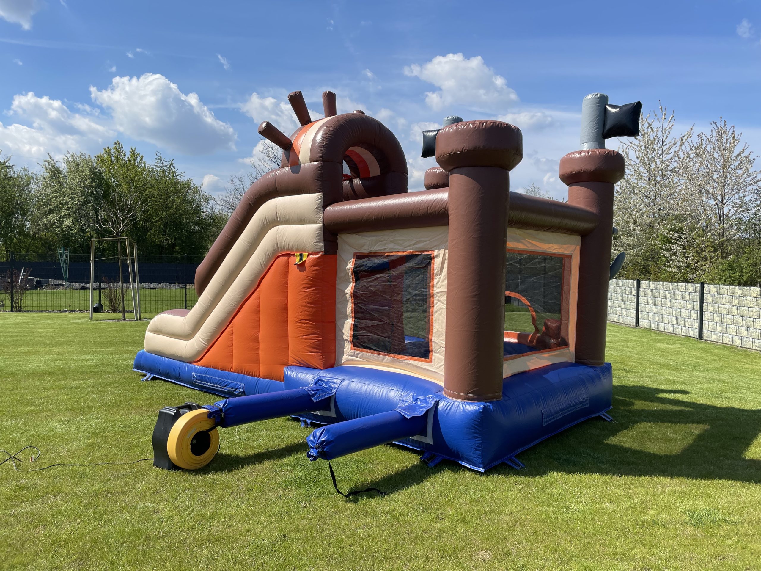 Hüpfburg Piratenschiff klein mieten – Leipzig, ab 109 €/Tag – 5