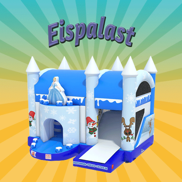 Multiplay Hüpfburg „Eispalast“ mieten – Leipzig, ab 149 €/Tag