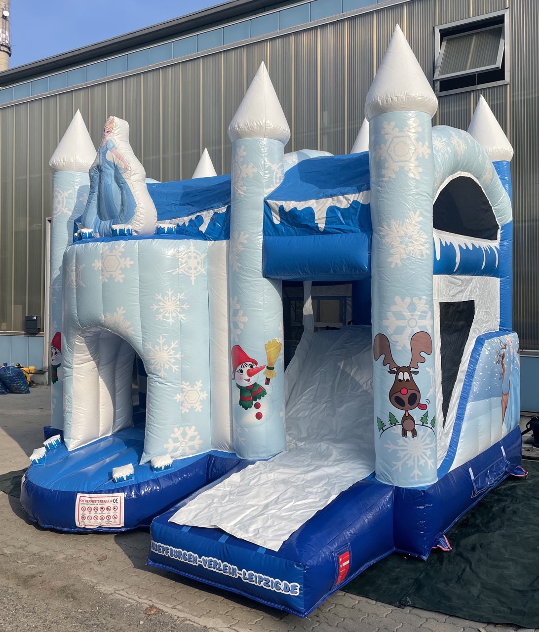 Multiplay Hüpfburg „Eispalast“ mieten – Leipzig, ab 149 €/Tag – 3