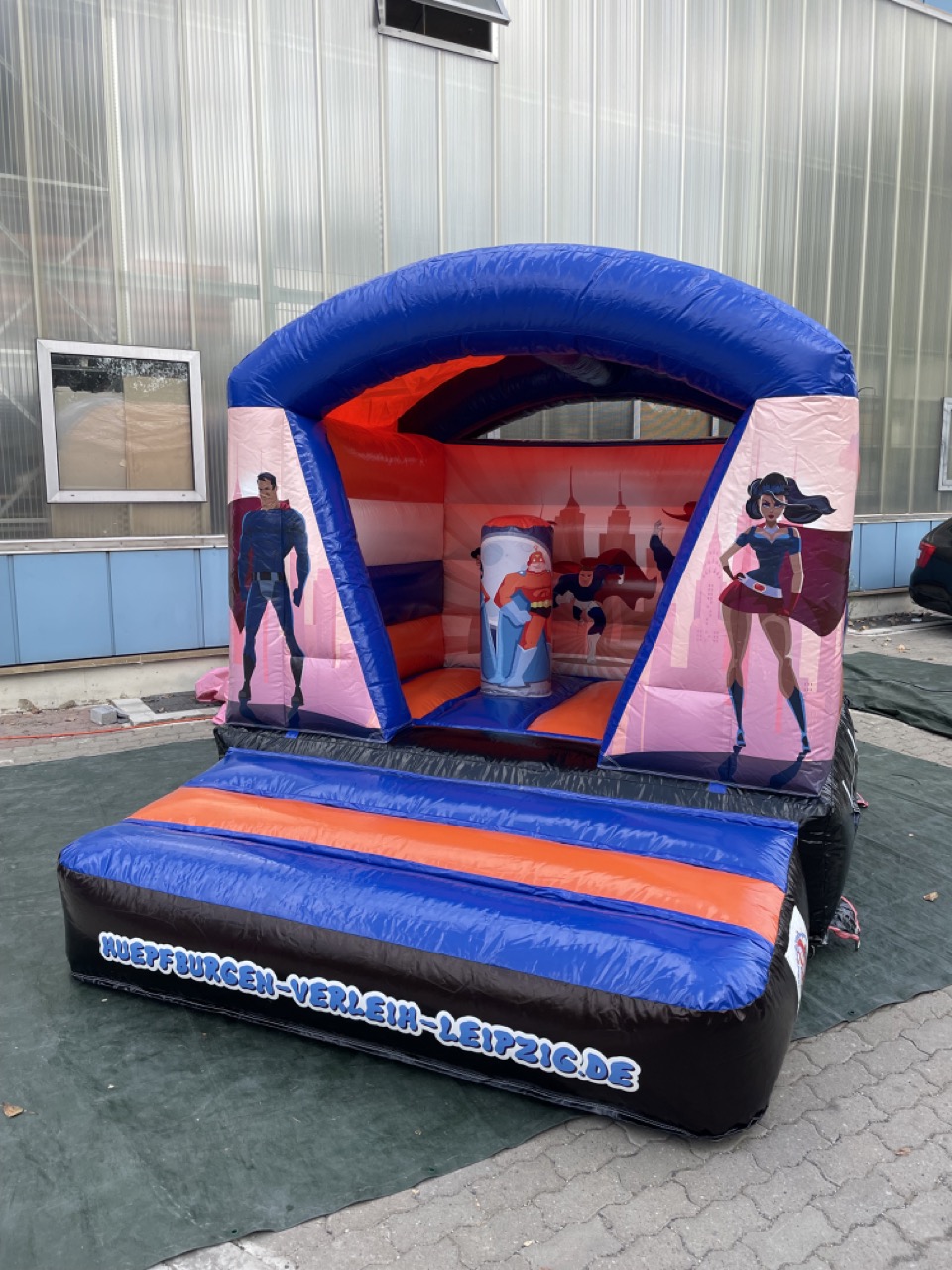 Hüpfburg „Superhelden“ mieten – Leipzig, ab 89 €/Tag – 2