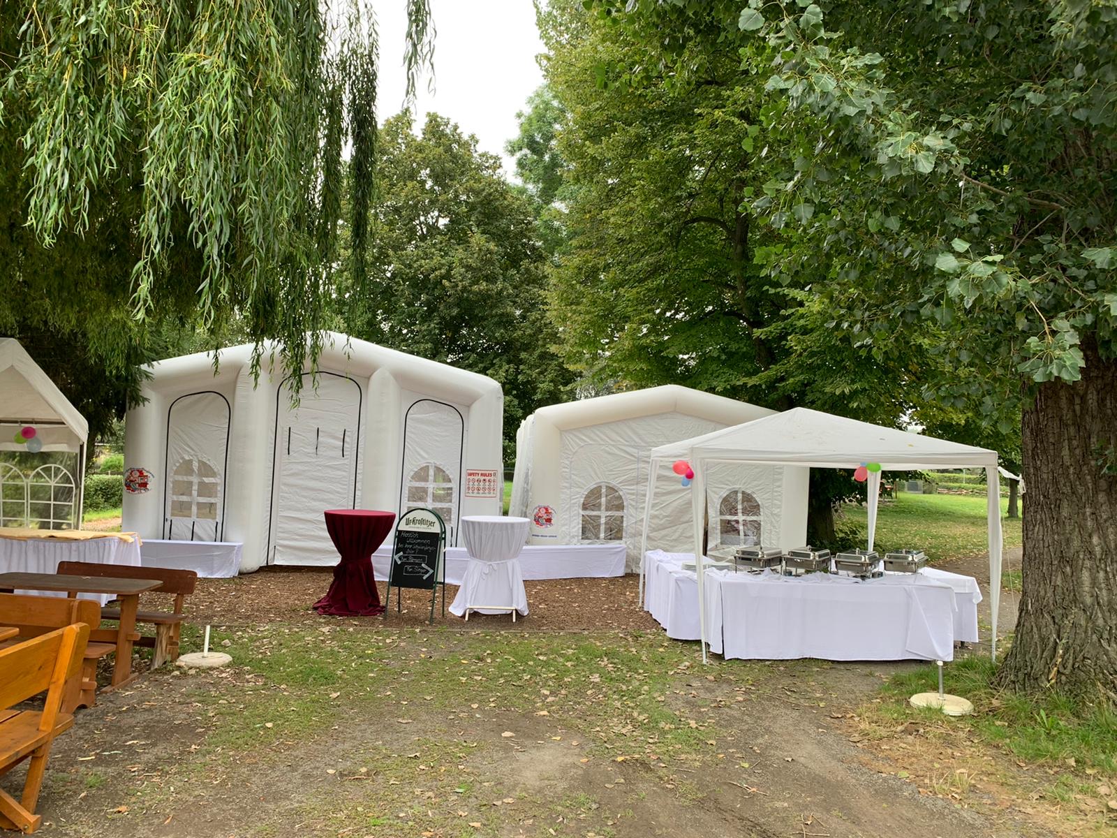 aufblasbares Partyzelt 5,5m x 10,5m mieten – Leipzig, ab 289 €/Tag – 3