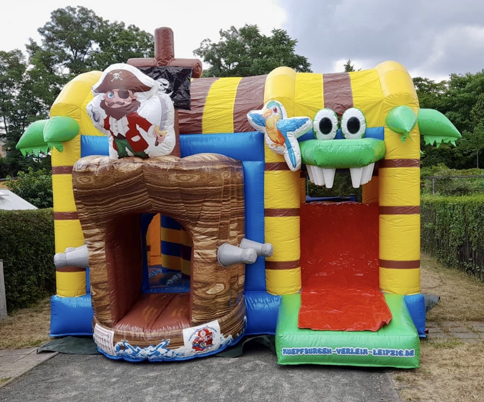 Multiplay Hüpfburg „Pirat“ mieten – Leipzig, ab 149 €/Tag – 2