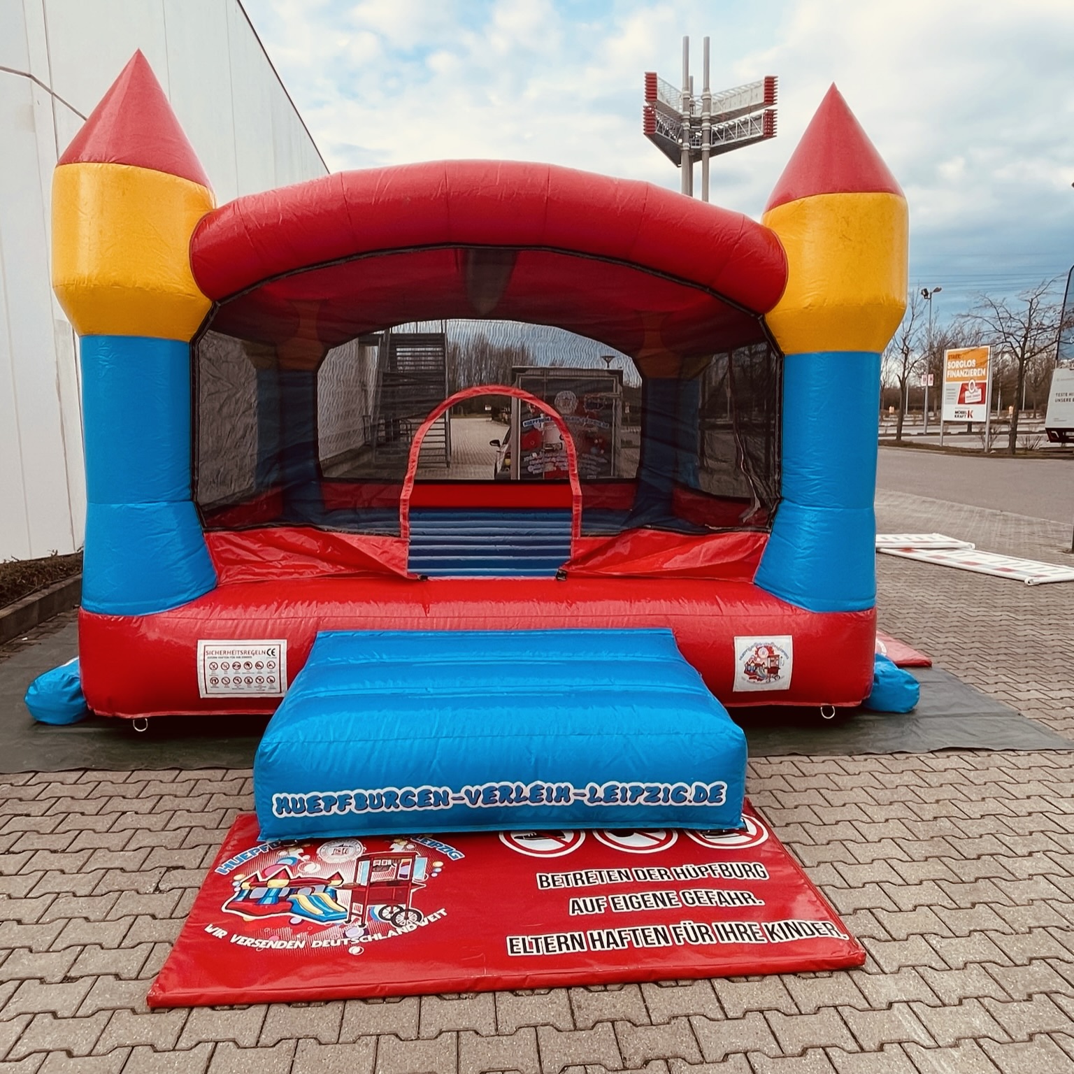 Hüpfburg Super Schloss mieten – Leipzig, ab 109 €/Tag – 3