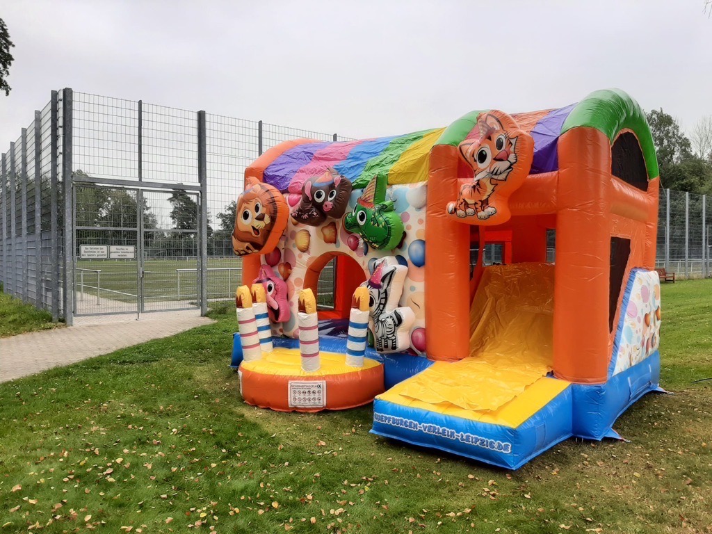 Multiplay Hüpfburg „Geburtstagsparty“ mieten – Leipzig, ab 149 €/Tag – 4