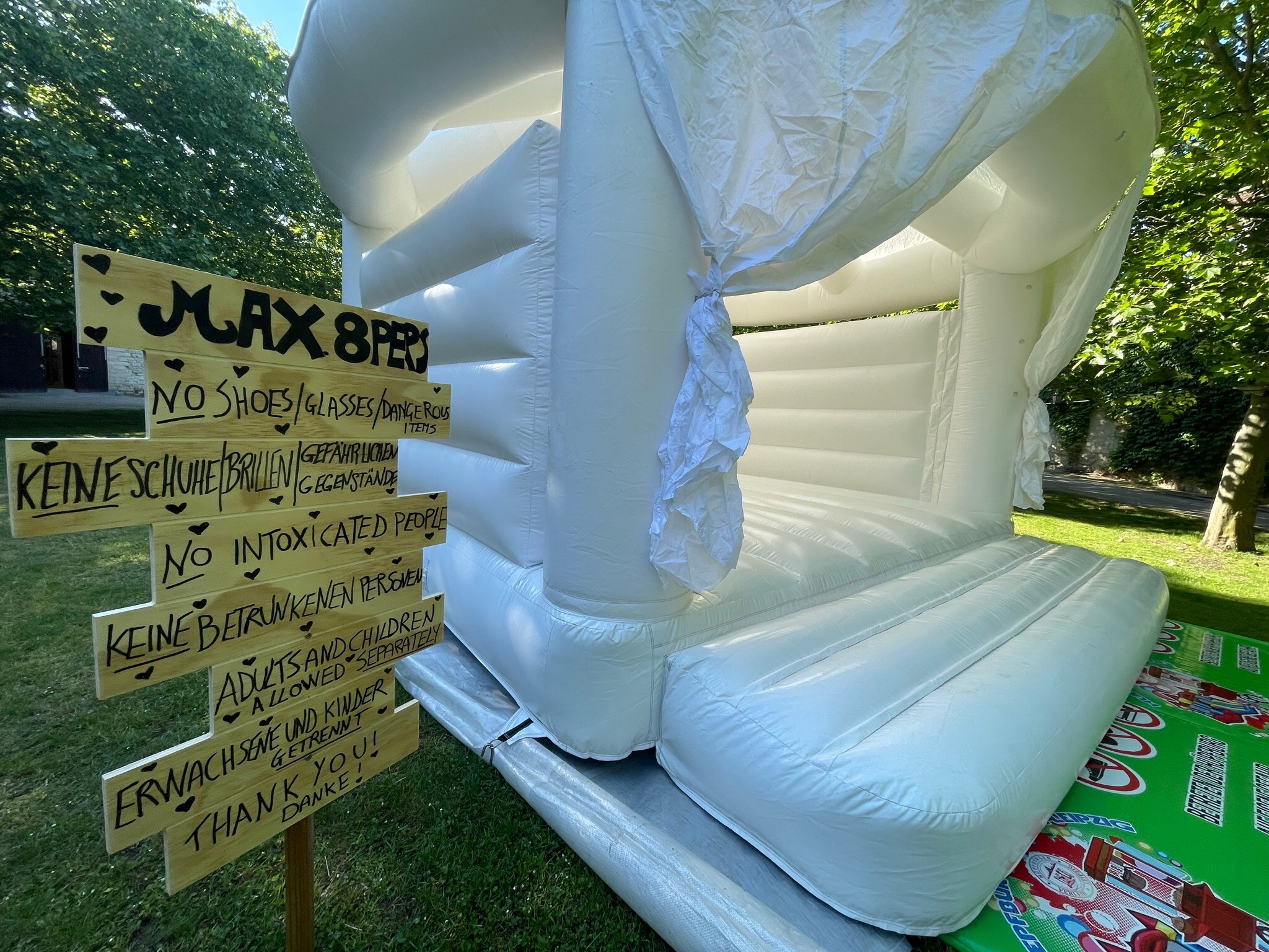 Hochzeit-Hüpfburg Wedding Deluxe mieten – Leipzig, ab 349 €/Tag – 4