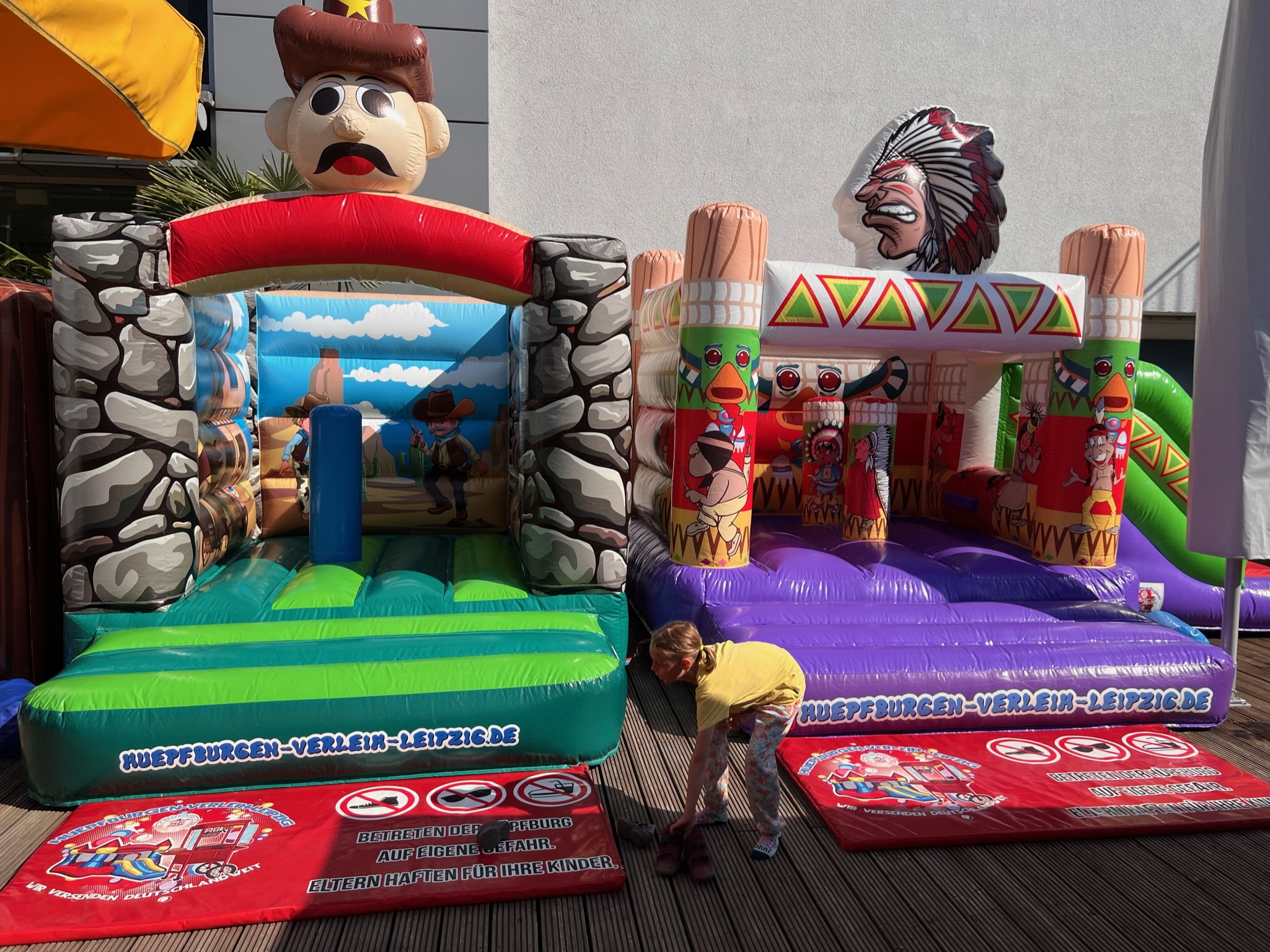 Hüpfburg „Cowboy“ mieten – Leipzig, ab 89 €/Tag – 3