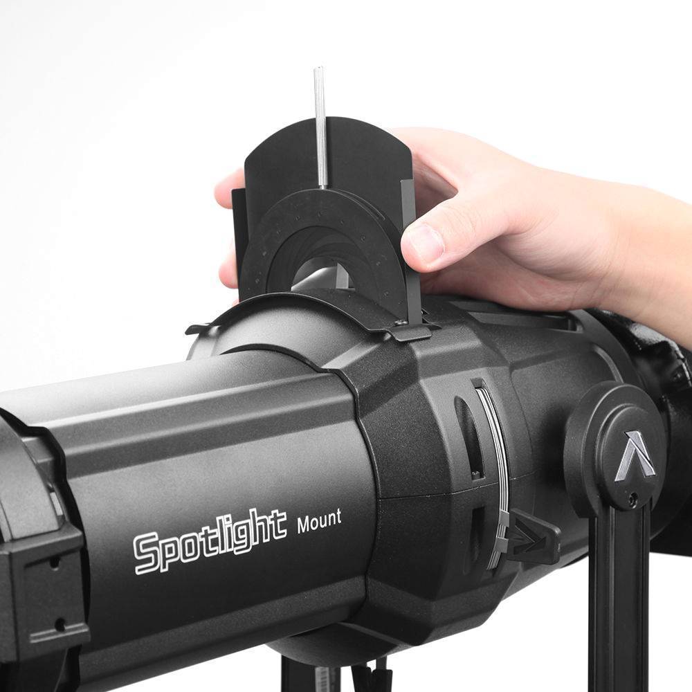 Aputure Spotlight Mount Set (19° Lens) mieten – Köln, Hamburg oder Versand, ab 20 €/Tag – 2