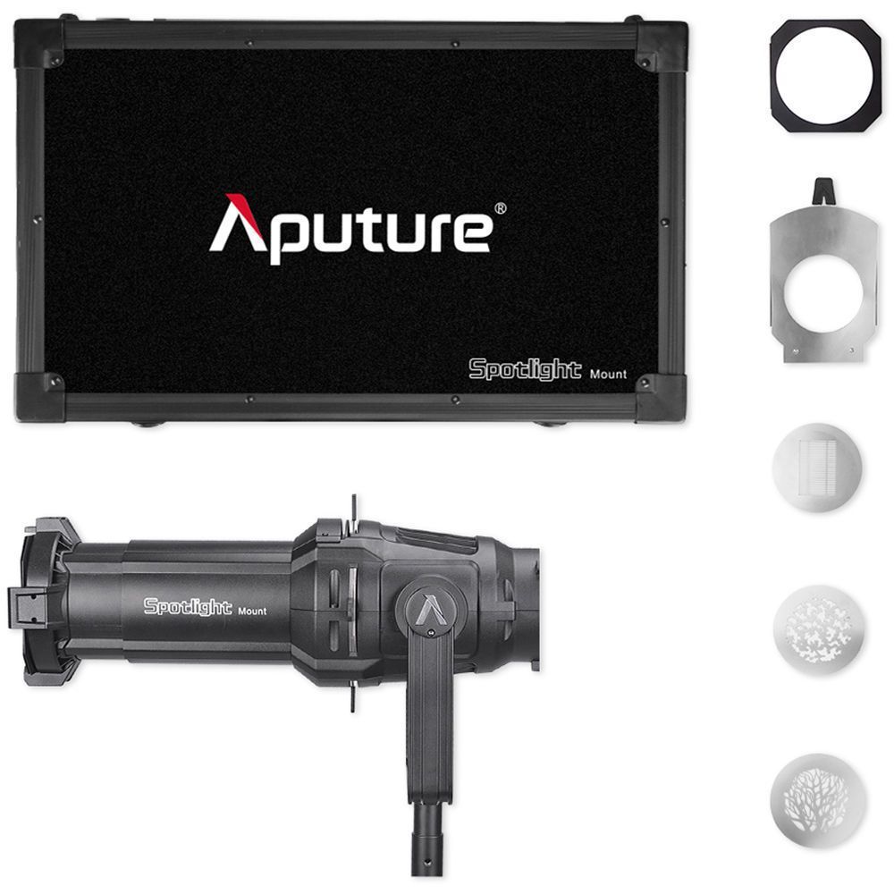 Aputure Spotlight Mount Set (19° Lens) mieten – Köln, Hamburg oder Versand, ab 20 €/Tag – 4