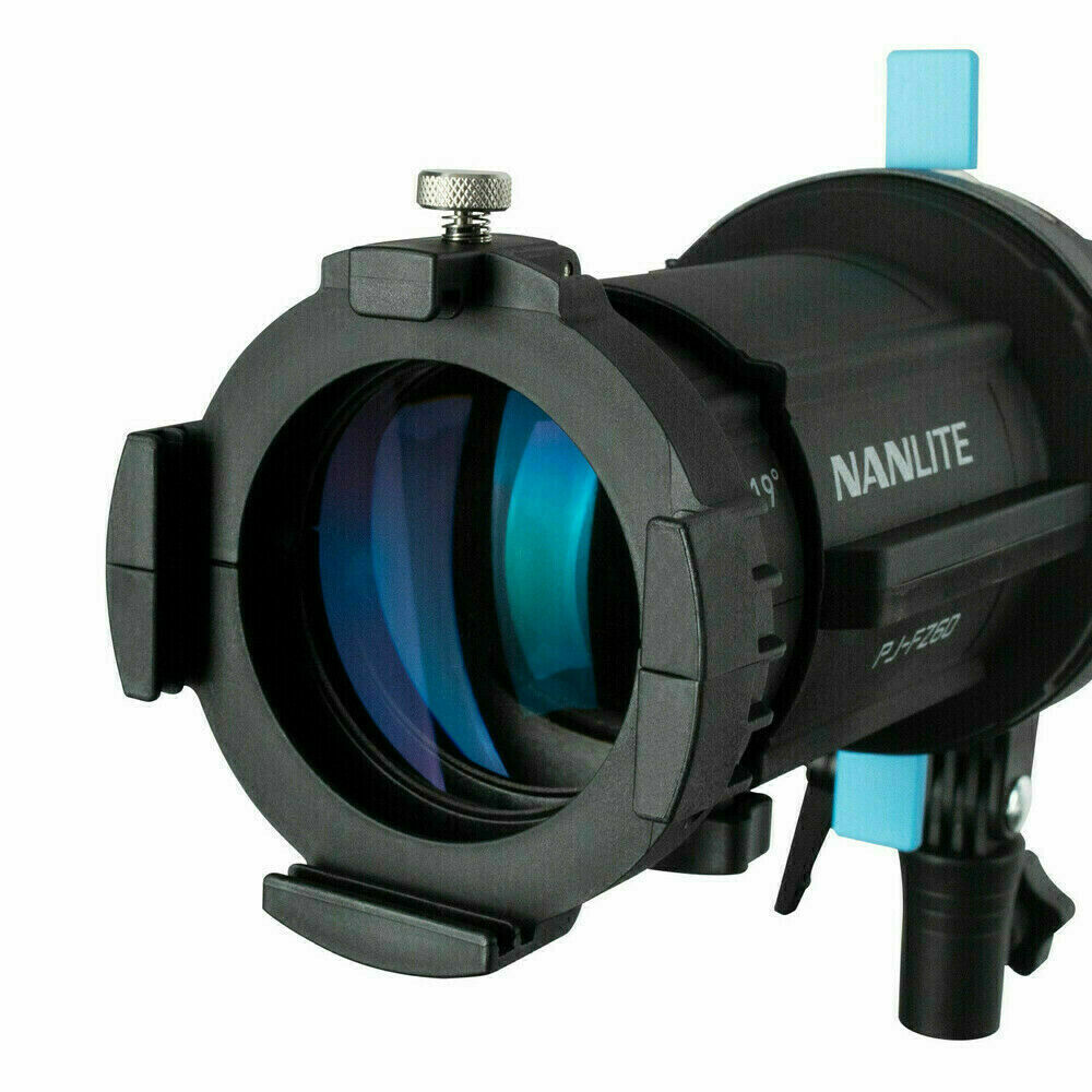 Nanlite Projection Mount 19° Lens for Forza 60 and 150 (FM Mount) mieten – ab 20 €/Tag – 4