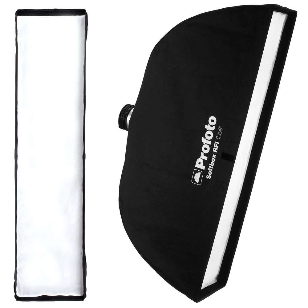 Profoto RFi Strip Softbox 1x4' + Grid und Speedring mieten – ab 18 €/Tag