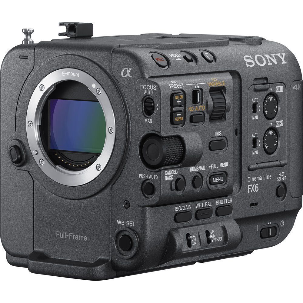 Sony PXW-FX6 4K XDCAM mieten – Köln, Hamburg oder Versand, ab 165 €/Tag – 2