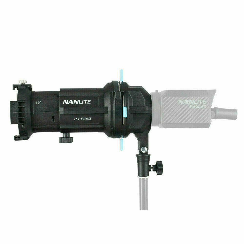 Nanlite Projection Mount 19° Lens for Forza 60 and 150 (FM Mount) mieten – ab 20 €/Tag – 2