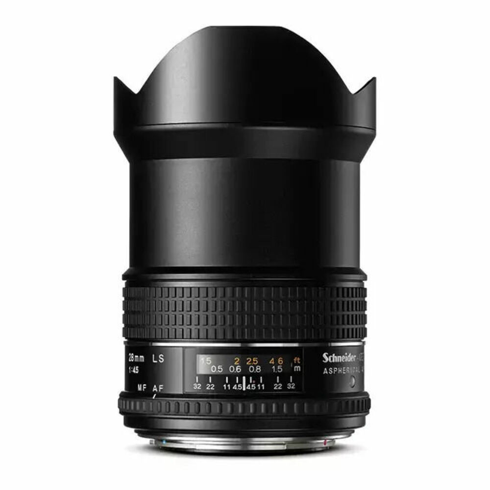 Schneider Kreuznach 28mm LS f/4.5 Aspherical (Phase One) mieten – ab 50 €/Tag