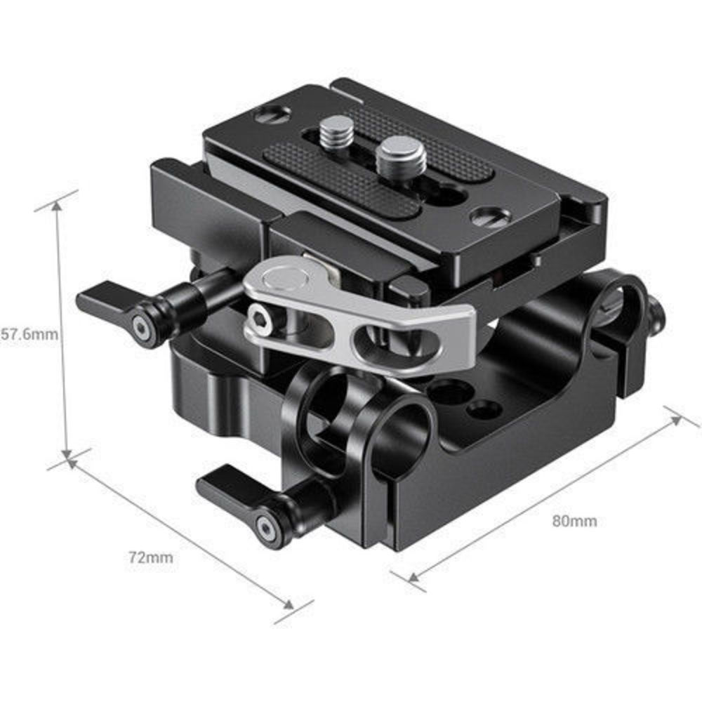 SmallRig Baseplate mit 15mm Stangenhalterung mieten – ab 7 €/Tag – 3