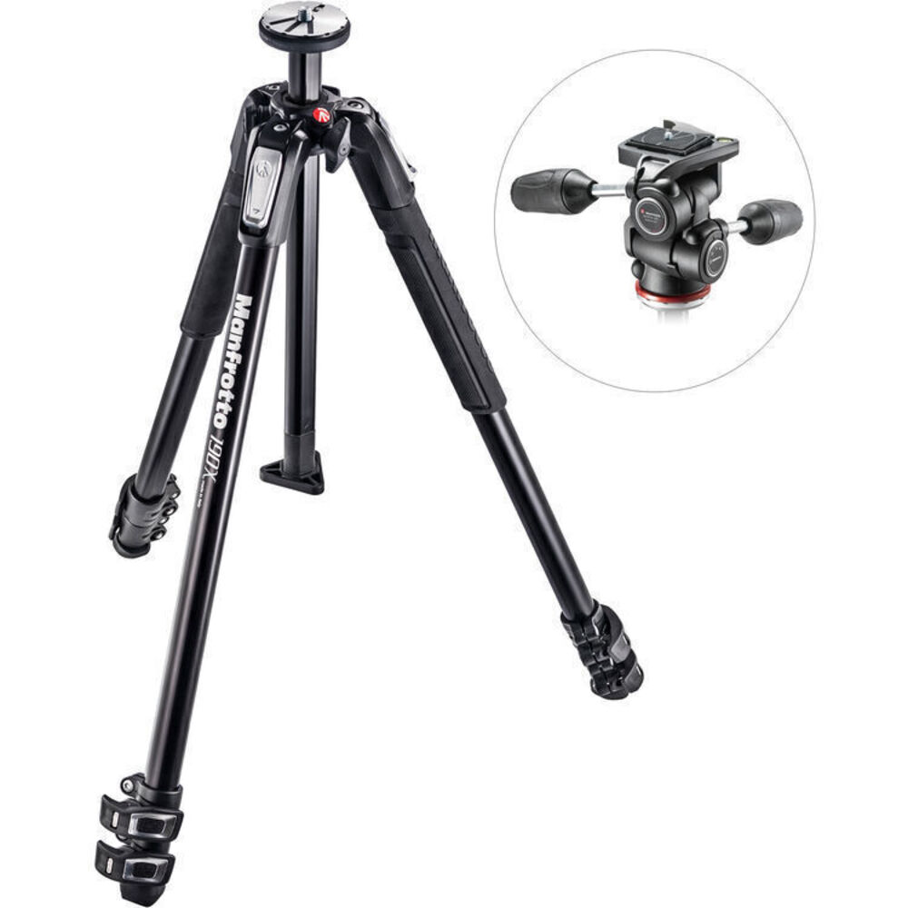 Manfrotto 190X Photo Tripod mieten – Köln, Hamburg oder Versand, ab 25 €/Tag – 3