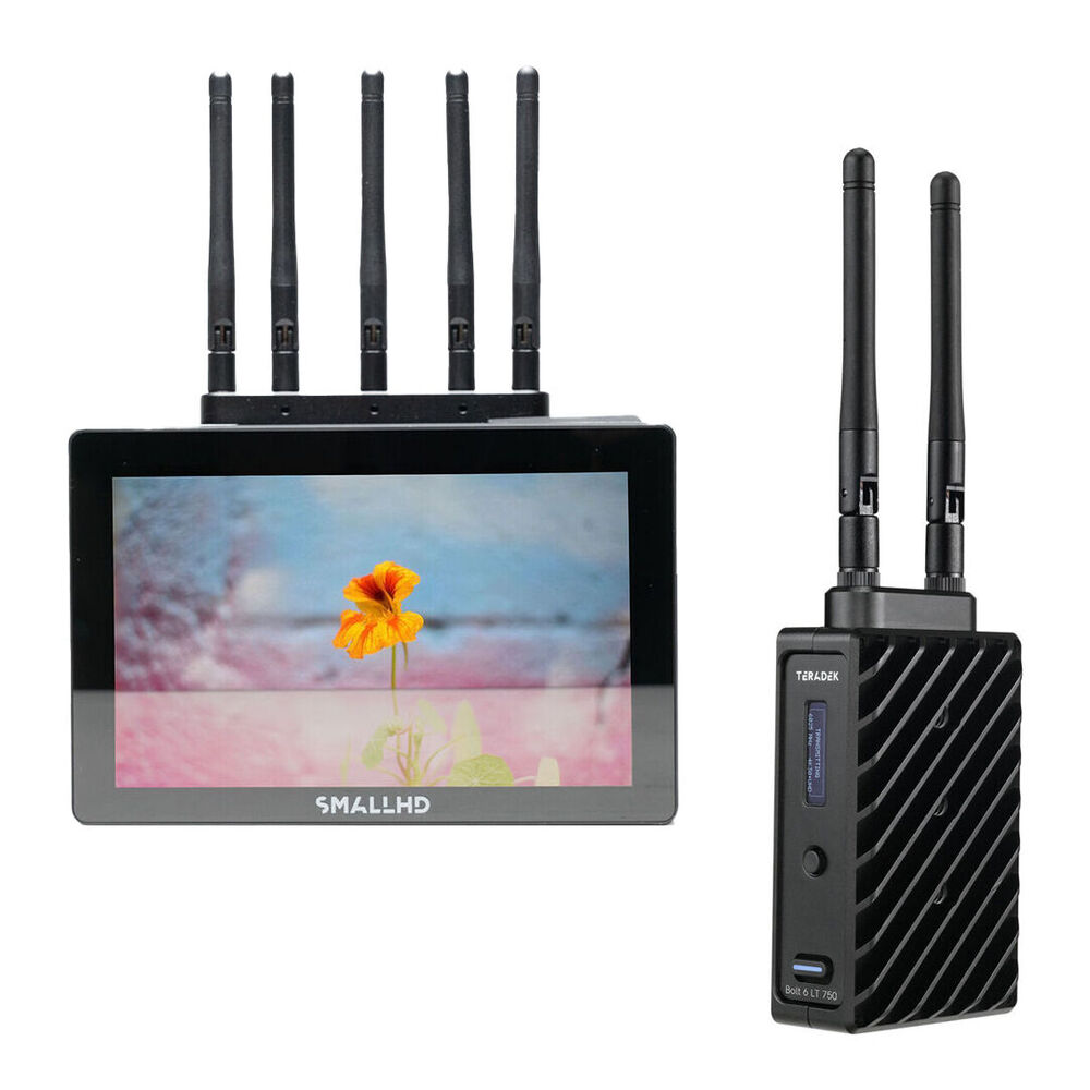 SmallHD Indie 7 Receiver + Teradek Bolt 6 LT 750 Transmitter mieten – ab 130 €/Tag