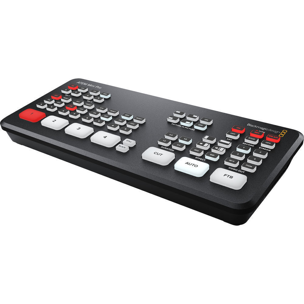 Blackmagic ATEM Mini Pro Live Stream Switcher mieten – ab 40 €/Tag – 2