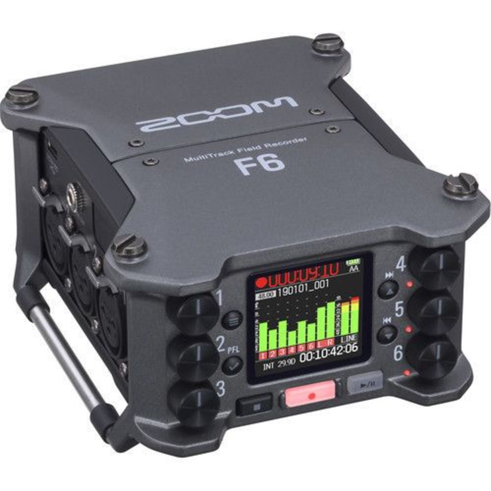 Zoom F6 MultiTrack field recorder mieten – Köln, Hamburg oder Versand, ab 28 €/Tag