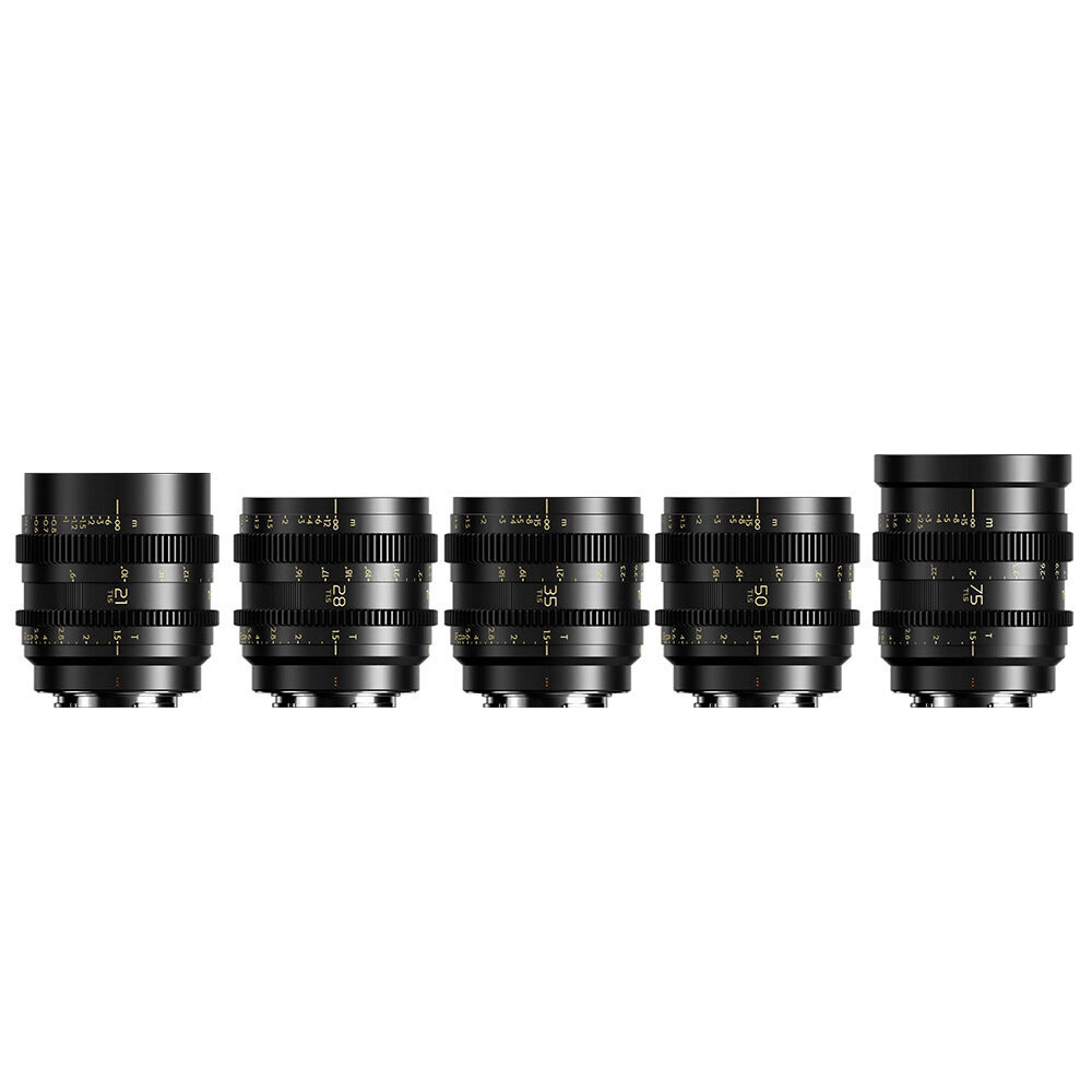 Thypoch Simera-C Cine Prime Set (21/28/35/50/75mm) (Sony E) mieten – ab 150 €/Tag