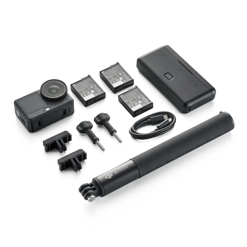 DJI Osmo Action 6 Adventure-Combo mieten – Versand deutschlandweit, ab 12,90 €/Tag – 2